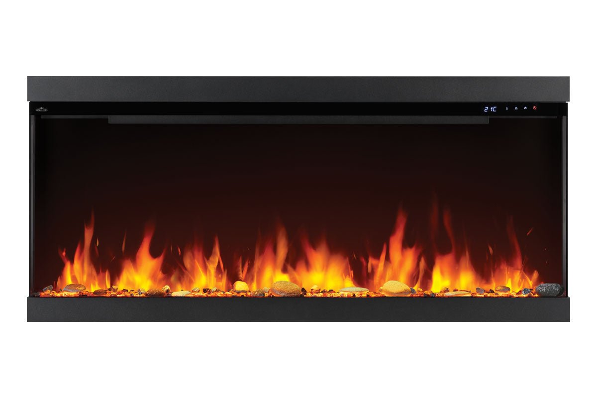 Napoleon Astound 50" FlexMount Smart Multi - Side Wall Mount | Recessed Electric Fireplace - Multi - Side View Electric Fireplace by Napoleon | Buy at Agent BBQ