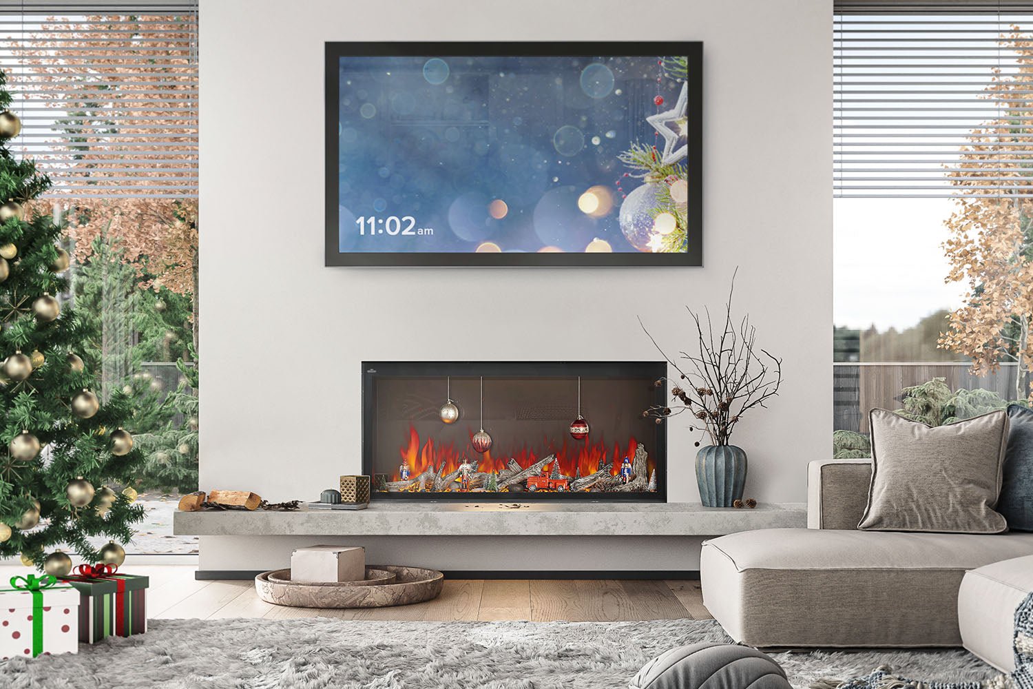 Napoleon Astound 50" Smart Built - In Linear Electric Fireplace - Wall Mount Built In Electric Fireplace by Napoleon | Buy at Agent BBQ