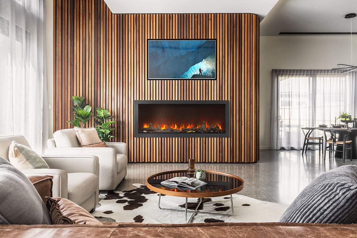 Napoleon Astound 50" Smart Built - In Linear Electric Fireplace - Wall Mount Built In Electric Fireplace by Napoleon | Buy at Agent BBQ