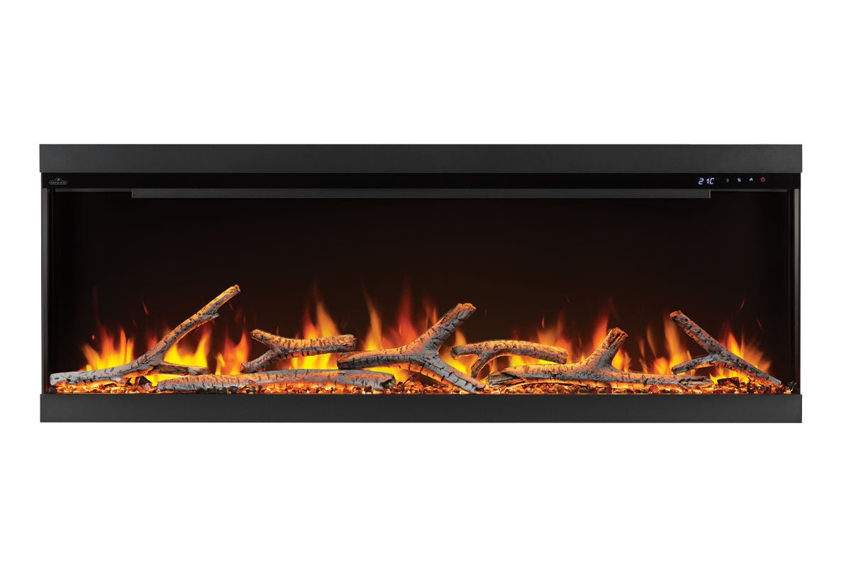 Napoleon Astound 62" FlexMount Smart Multi - Side Wall Mount | Recessed Electric Fireplace - Multi - Side View Electric Fireplace by Napoleon | Buy at Agent BBQ