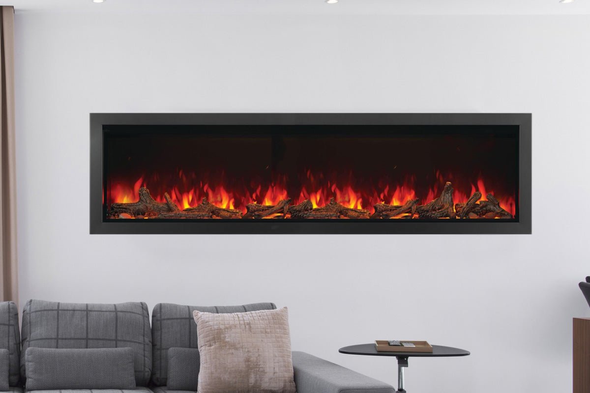 Napoleon Astound 74" Smart Built - In Linear Electric Fireplace - Wall Mount Built In Electric Fireplace by Napoleon | Buy at Agent BBQ