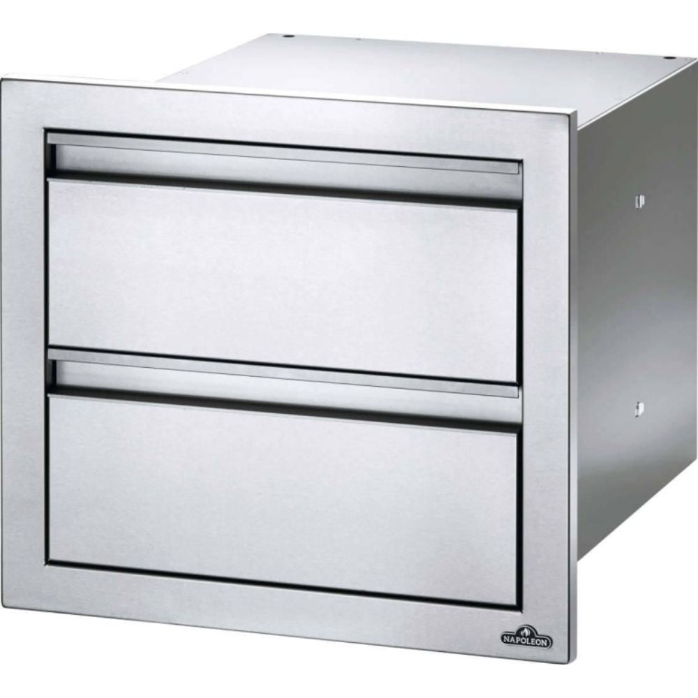 Napoleon BI - 1816 - 2DR - 18" x 16" Double Drawer - by Napoleon | Buy at Agent BBQ