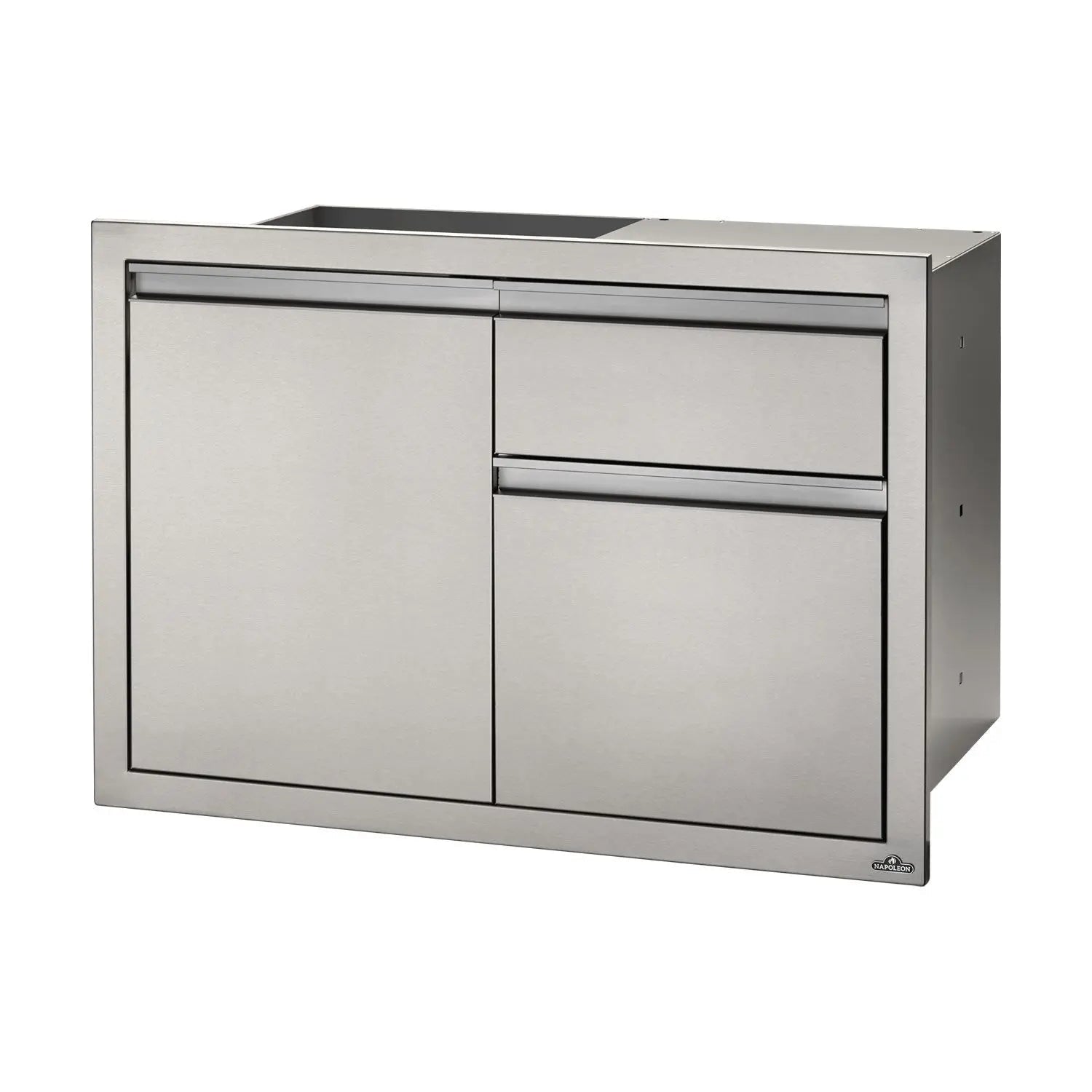 Napoleon BI - 3624 - 1D1W - 36" x 24" Single Door & Waste Bin Drawer - by Napoleon | Buy at Agent BBQ