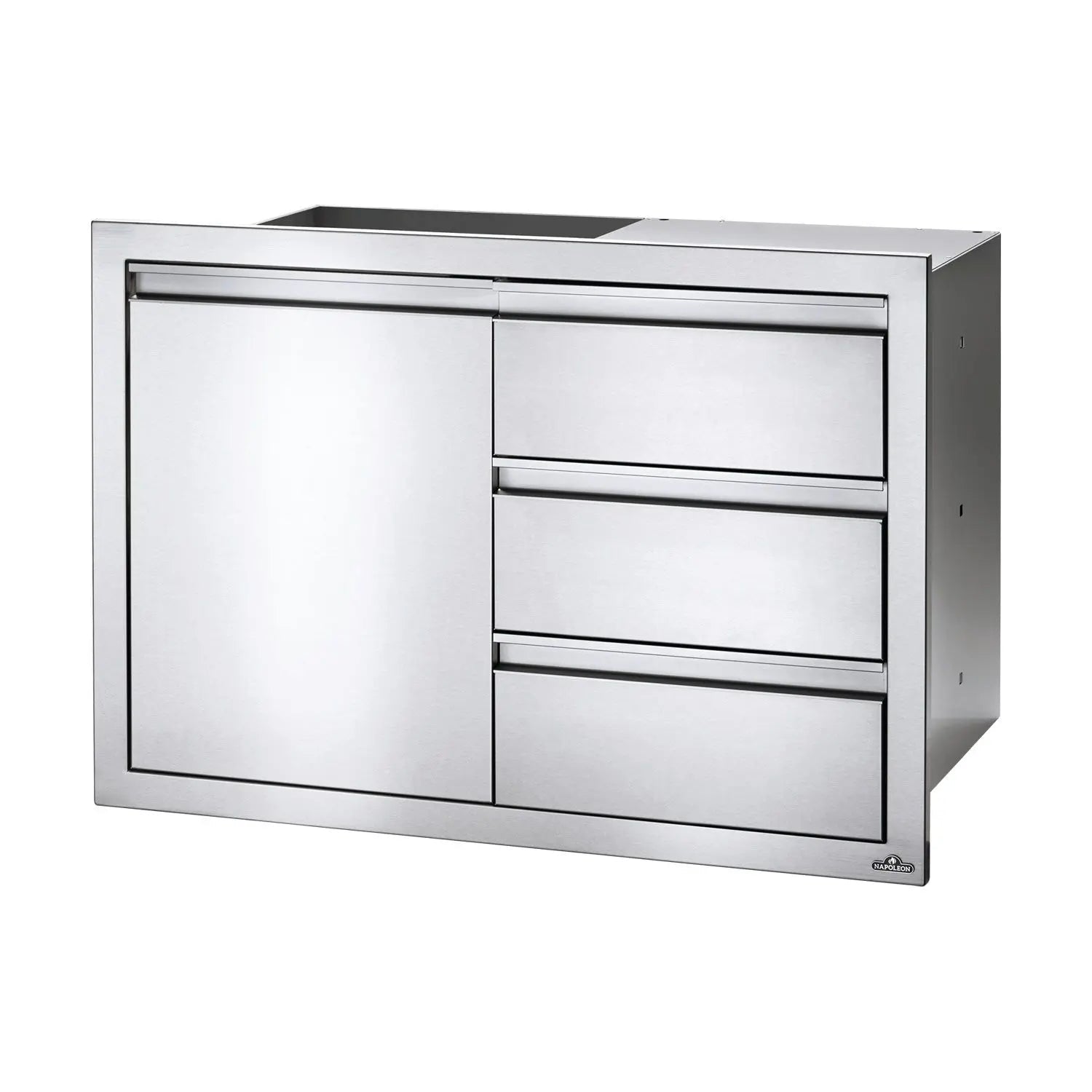 Napoleon BI - 3624 - 1D3DR - 36" x 24" Single Door & Triple Drawer Combo - by Napoleon | Buy at Agent BBQ
