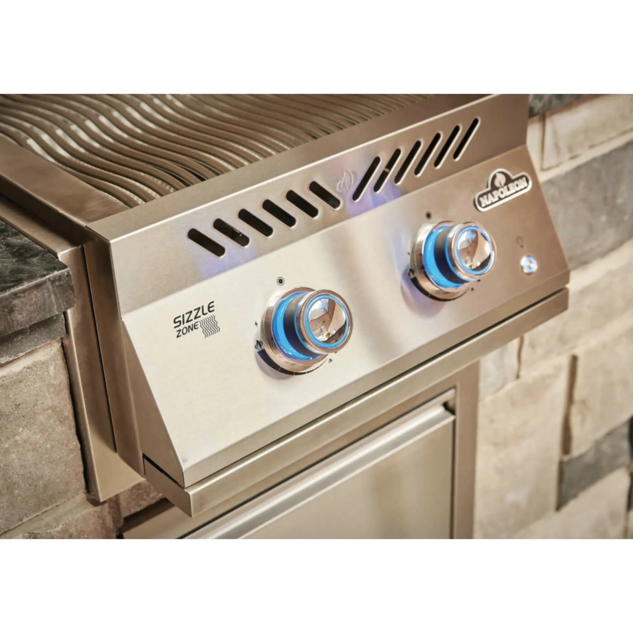 Napoleon Built - in 18" Dual Infrared Burner - BIB18IRSS - Infrared Burner by Napoleon | Buy at Agent BBQ