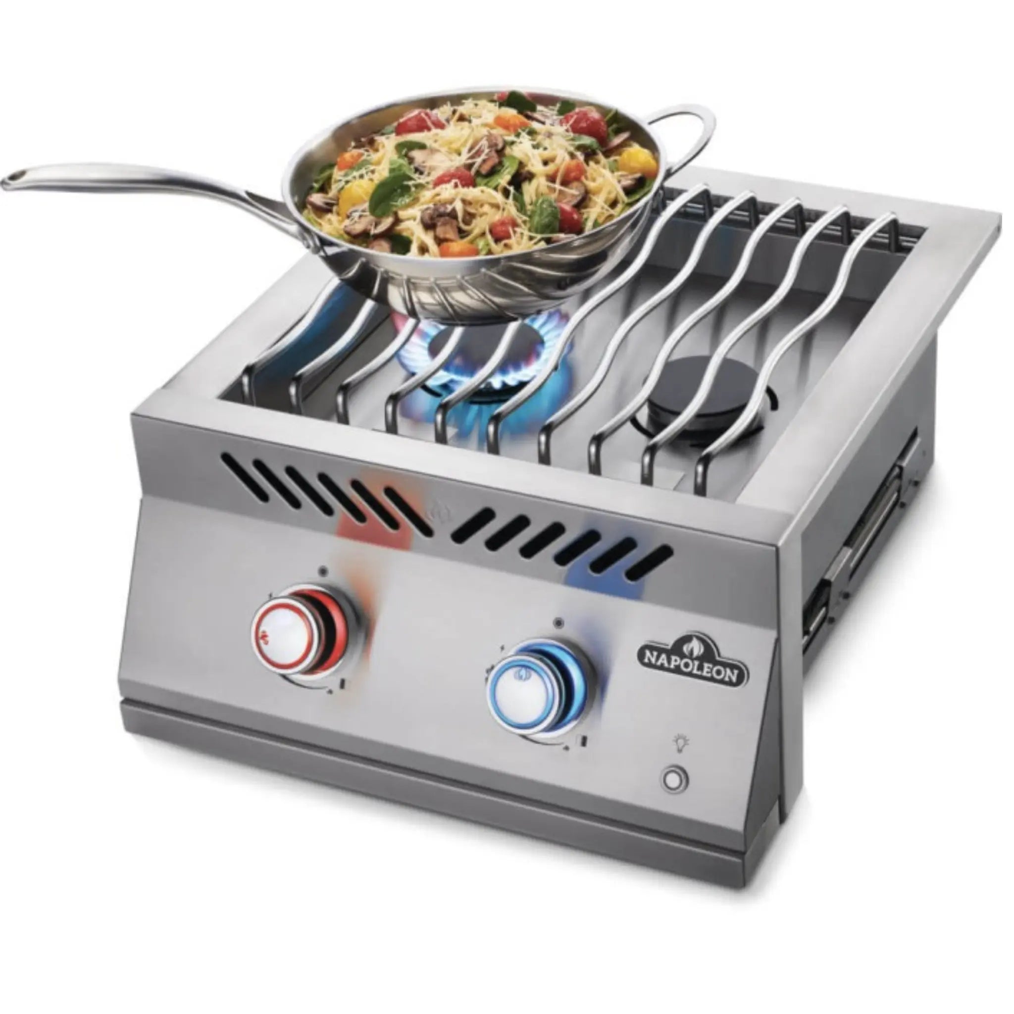 Napoleon Built - in 18" Dual Range Top Burner - BIB18RTSS - Infrared Burner by Napoleon | Buy at Agent BBQ
