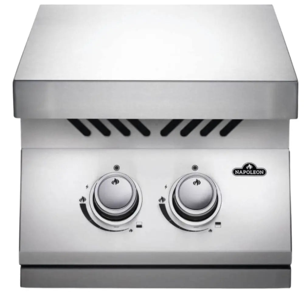 Napoleon Built - in 500 Series Inline Dual Range Top Burner - BI12RTSS - Infrared Burner by Napoleon | Buy at Agent BBQ