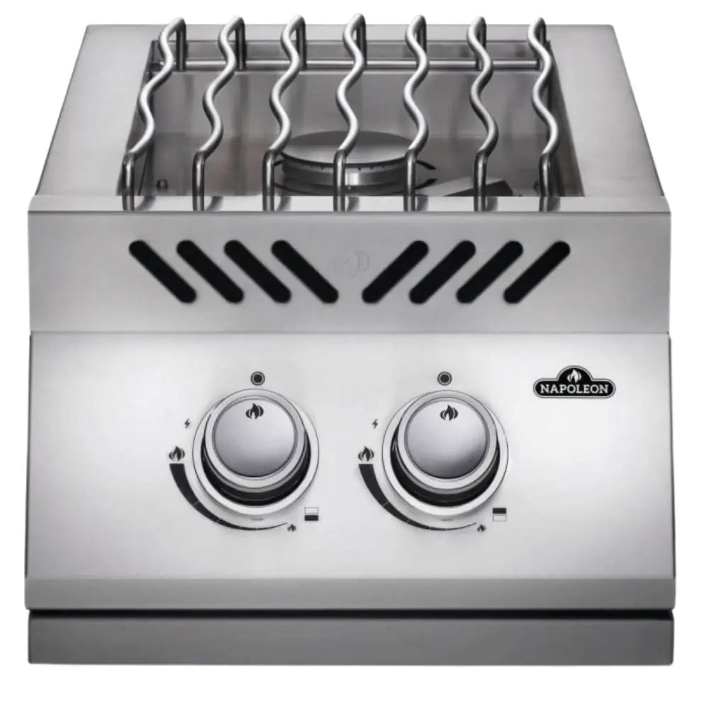 Napoleon Built - in 500 Series Inline Dual Range Top Burner - BI12RTSS - Infrared Burner by Napoleon | Buy at Agent BBQ