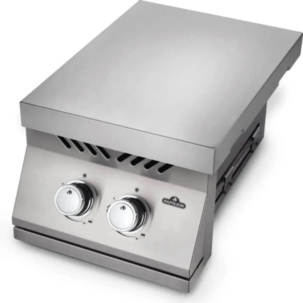 Napoleon Built - in 500 Series Inline Dual Range Top Burner - BI12RTSS - Infrared Burner by Napoleon | Buy at Agent BBQ