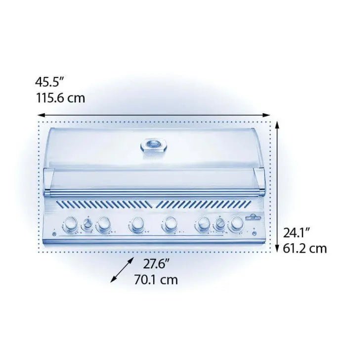 Napoleon Built - In 700 Series 44 - Inch RB - BIG44RBPSS - Outdoor Grills by Napoleon | Buy at Agent BBQ