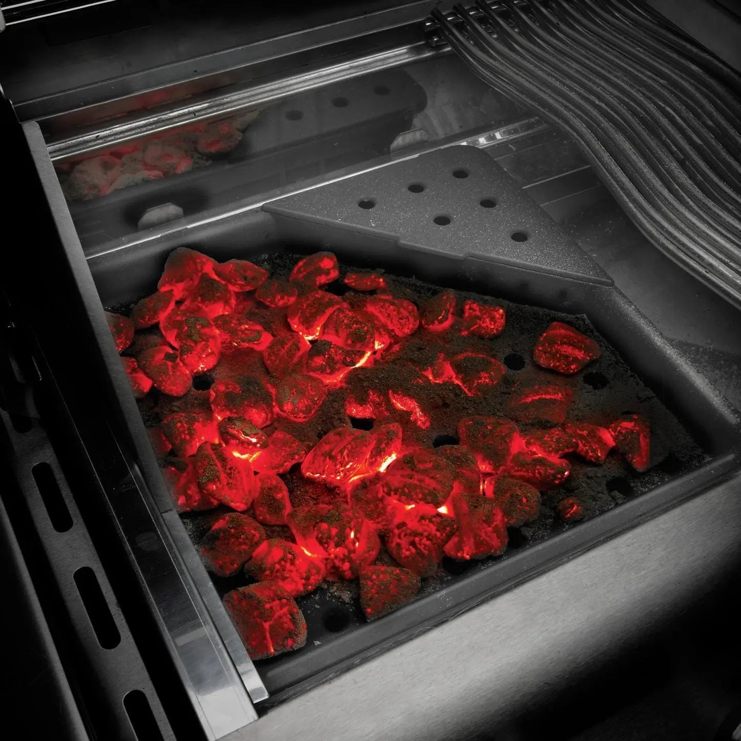 Napoleon Cast Iron Charcoal and Smoker Tray - 67732 - by Napoleon | Buy at Agent BBQ