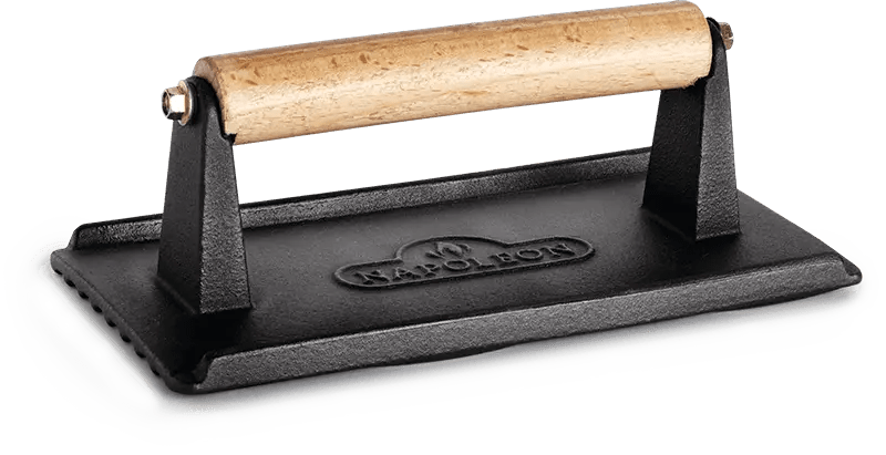 Napoleon Cast Iron Chef's Press - 56056 - by Napoleon | Buy at Agent BBQ