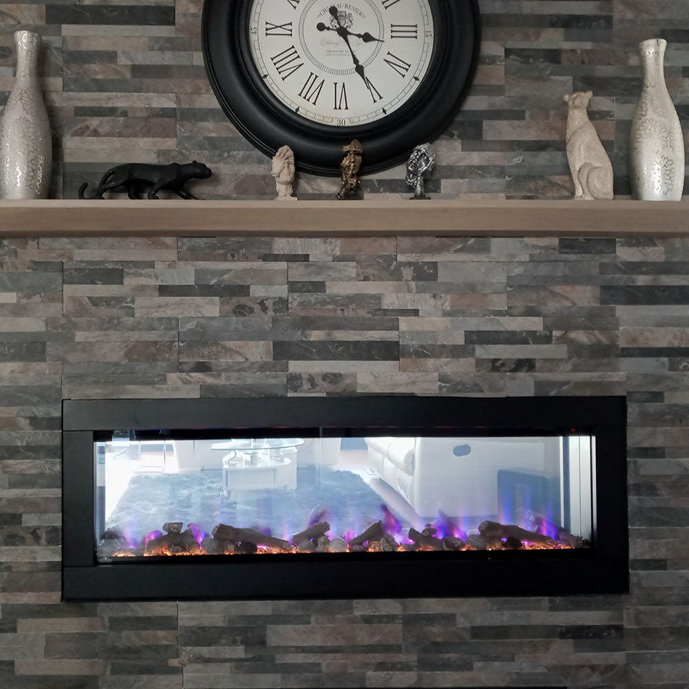 Napoleon Clearion Elite 50" See Thru Electric Fireplace - See Through Electric Fireplace by Napoleon | Buy at Agent BBQ