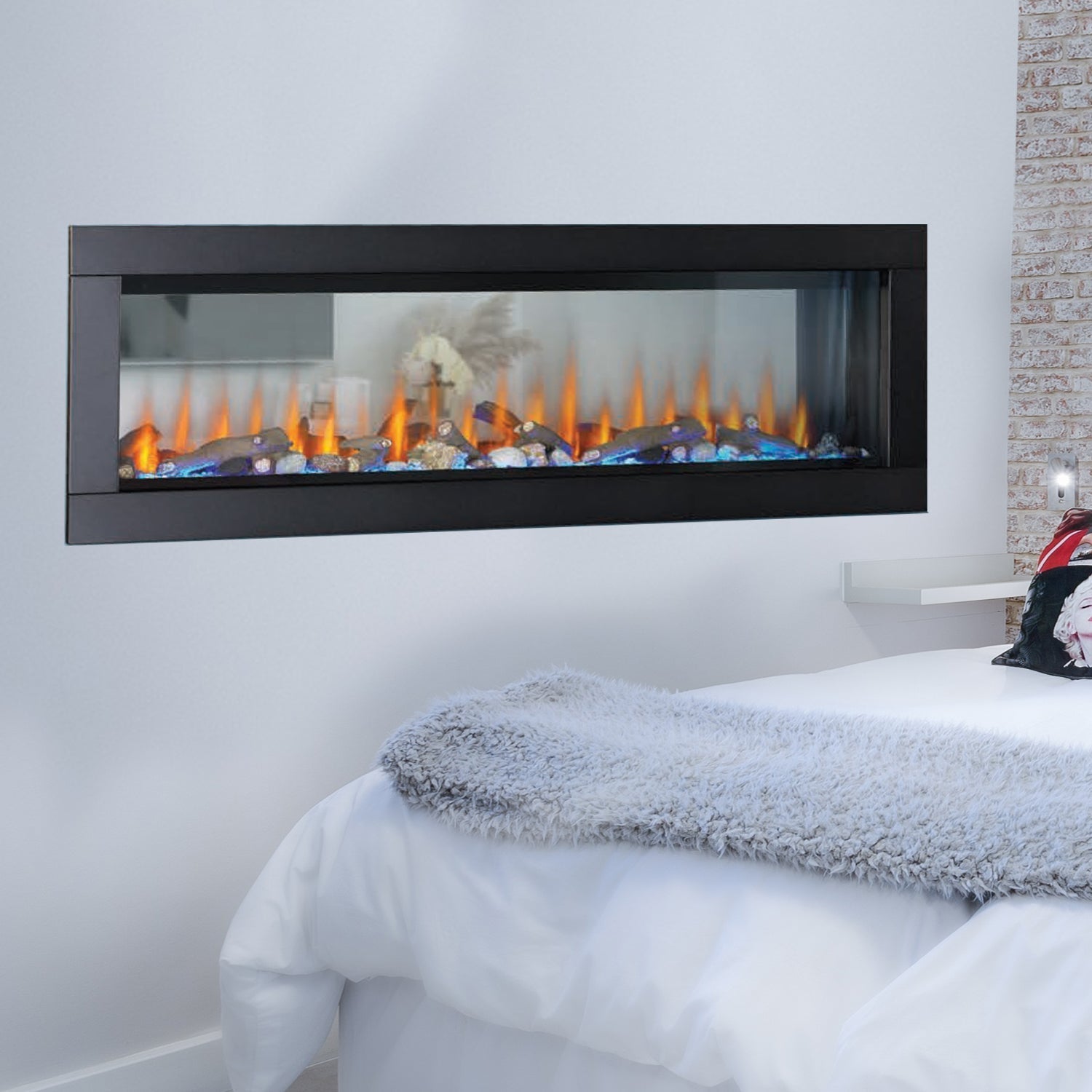 Napoleon Clearion Elite 60" See Thru Electric Fireplace - See Through Electric Fireplace by Napoleon | Buy at Agent BBQ