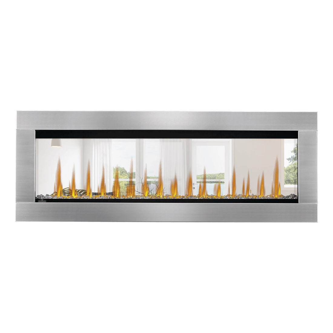 Napoleon Clearion Elite 60" See Thru Electric Fireplace - See Through Electric Fireplace by Napoleon | Buy at Agent BBQ