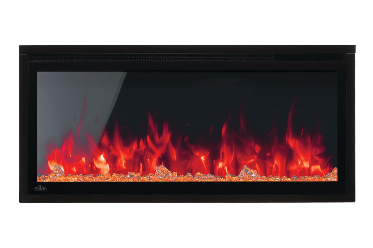 Napoleon Entice 36" Wall Mount / Recessed Linear Electric Fireplace - Wall Mount Built In Electric Fireplace by Napoleon | Buy at Agent BBQ