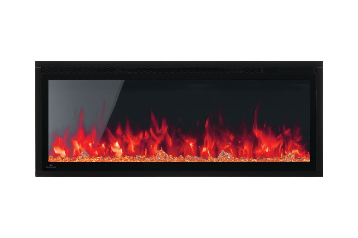 Napoleon Entice 42" Wall Mount / Recessed Linear Electric Fireplace - Wall Mount Built In Electric Fireplace by Napoleon | Buy at Agent BBQ