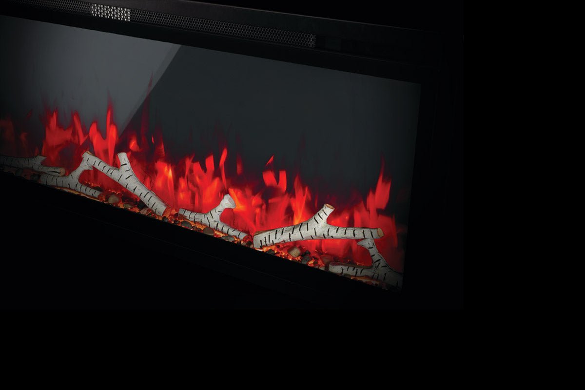 Napoleon Entice 50" Wall Mount / Recessed Linear Electric Fireplace - Wall Mount Built In Electric Fireplace by Napoleon | Buy at Agent BBQ