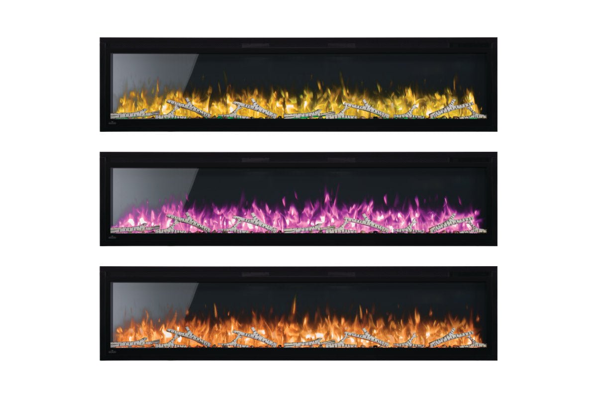 Napoleon Entice 50" Wall Mount / Recessed Linear Electric Fireplace - Wall Mount Built In Electric Fireplace by Napoleon | Buy at Agent BBQ