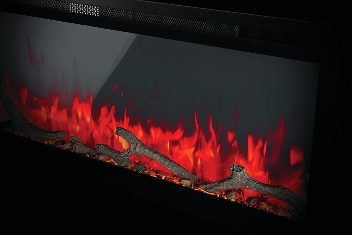 Napoleon Entice 72" Wall Mount / Recessed Linear Electric Fireplace - Wall Mount Built In Electric Fireplace by Napoleon | Buy at Agent BBQ