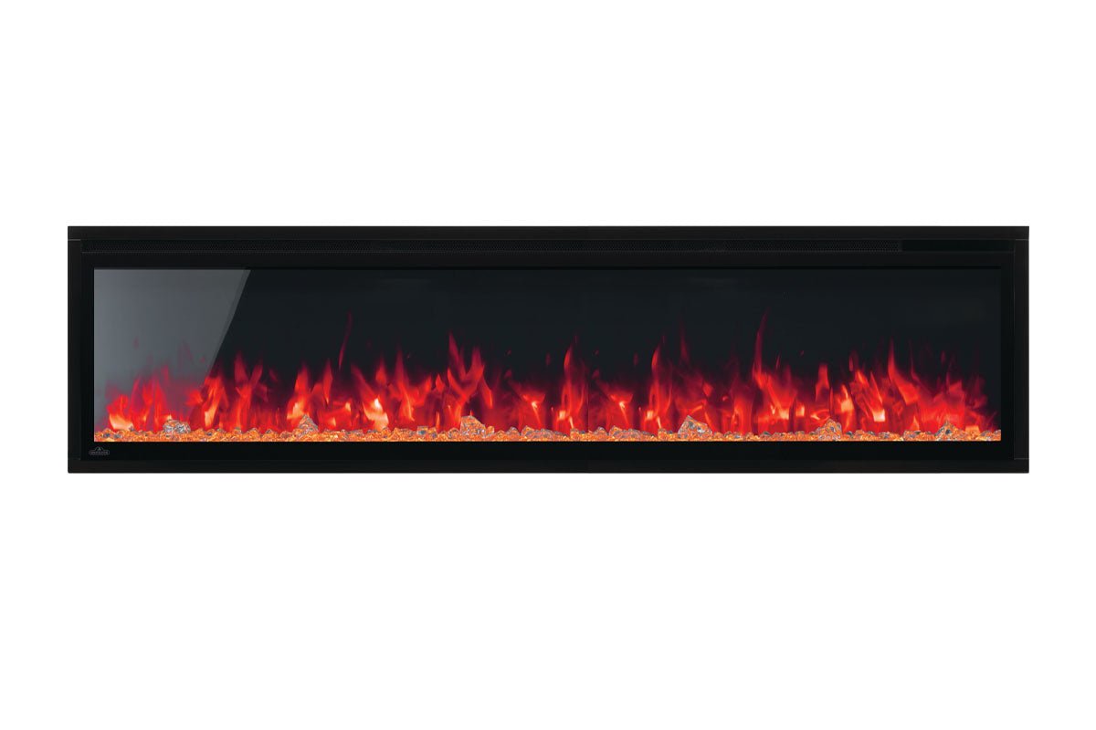 Napoleon Entice 72" Wall Mount / Recessed Linear Electric Fireplace - Wall Mount Built In Electric Fireplace by Napoleon | Buy at Agent BBQ