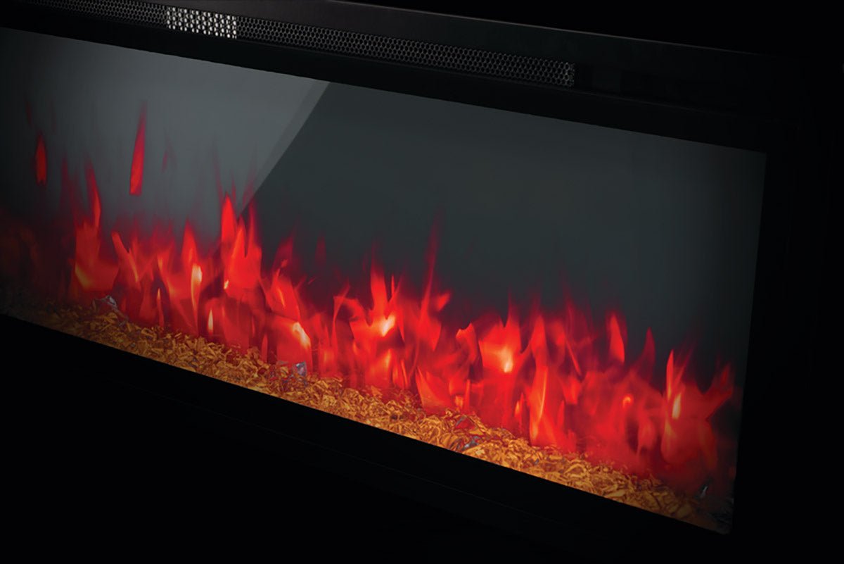 Napoleon Entice 72" Wall Mount / Recessed Linear Electric Fireplace - Wall Mount Built In Electric Fireplace by Napoleon | Buy at Agent BBQ