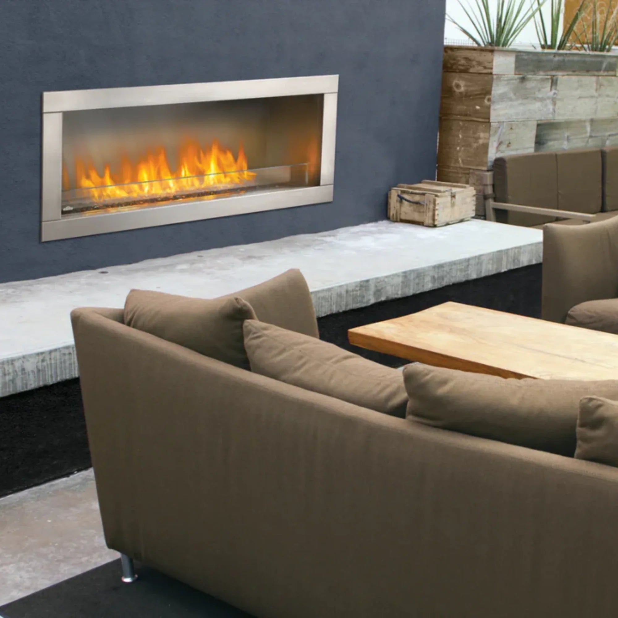 Napoleon Galaxy™ Linear 48-Inch Outdoor Fireplace - by Napoleon | Buy at Agent BBQ