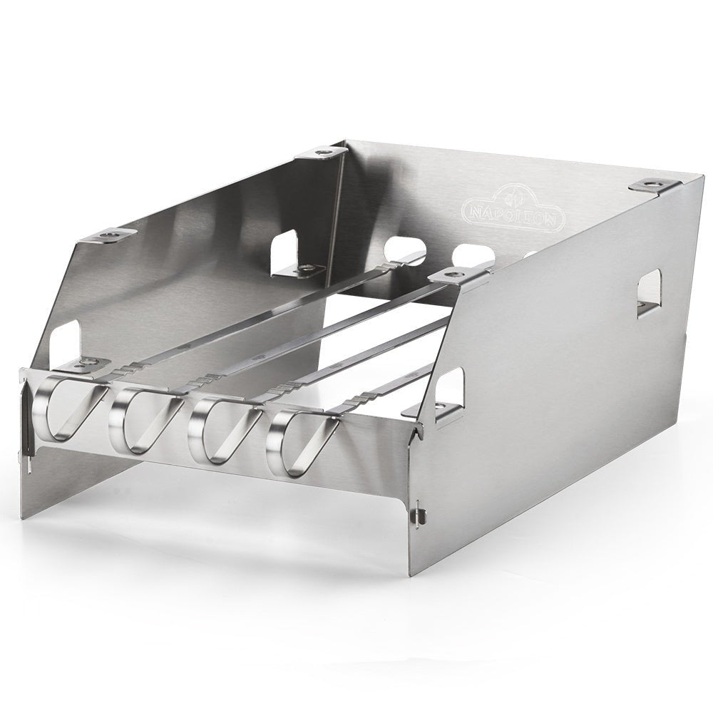 Napoleon Large Side Burner Windshield and Skewer Rack - by Napoleon | Buy at Agent BBQ