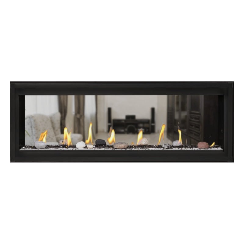 Napoleon Luxuria 50" See Thru Linear Direct Vent Gas Fireplace | LVX50N2X - by Napoleon | Buy at Agent BBQ