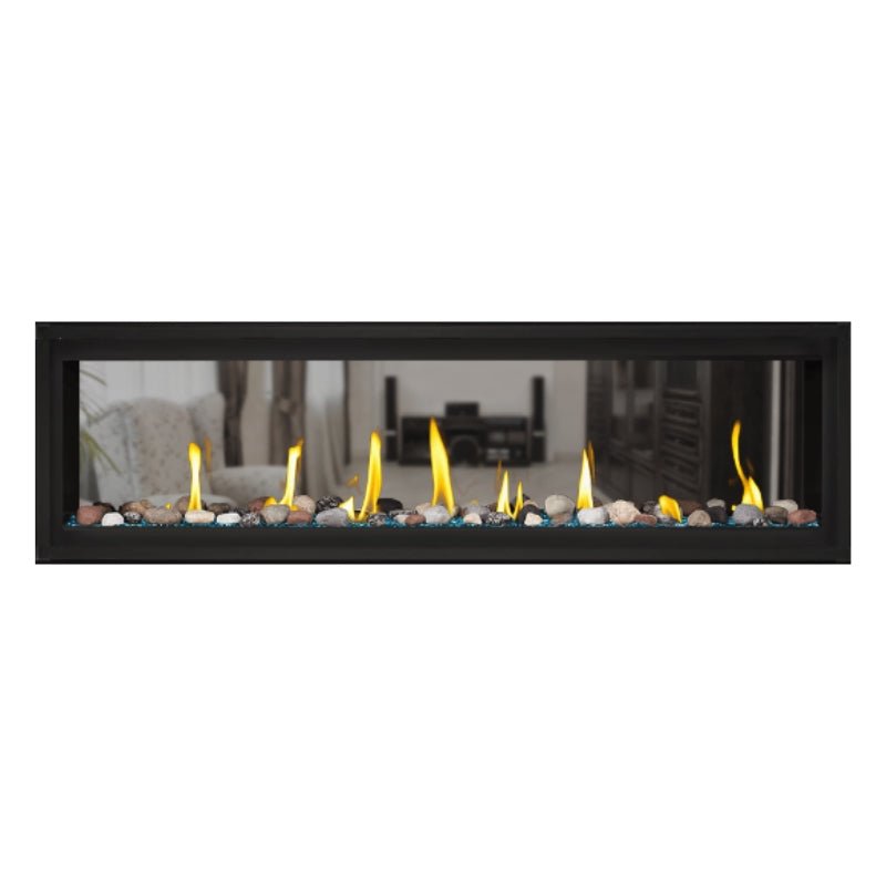 Napoleon Luxuria 62" See Thru Linear Direct Vent Gas Fireplace | LVX62N2X - by Napoleon | Buy at Agent BBQ