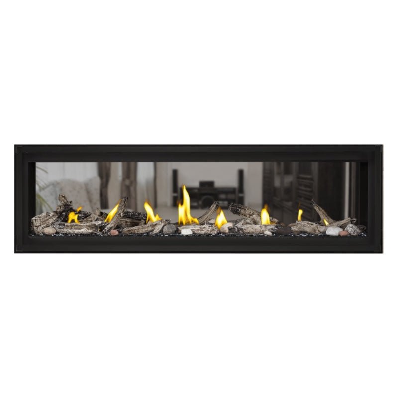 Napoleon Luxuria 62" See Thru Linear Direct Vent Gas Fireplace | LVX62N2X - by Napoleon | Buy at Agent BBQ