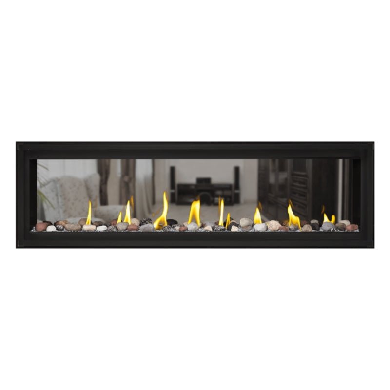 Napoleon Luxuria 62" See Thru Linear Direct Vent Gas Fireplace | LVX62N2X - by Napoleon | Buy at Agent BBQ