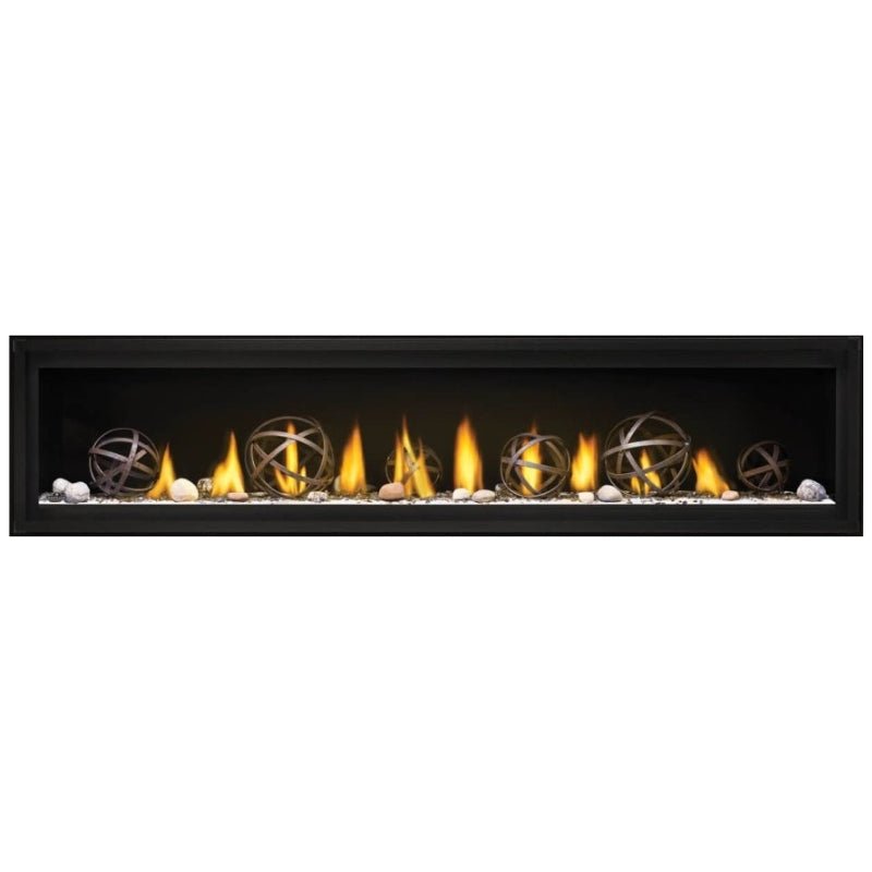 Napoleon Luxuria 74" Linear Direct Vent Gas Fireplace | LVX74NX - by Napoleon | Buy at Agent BBQ