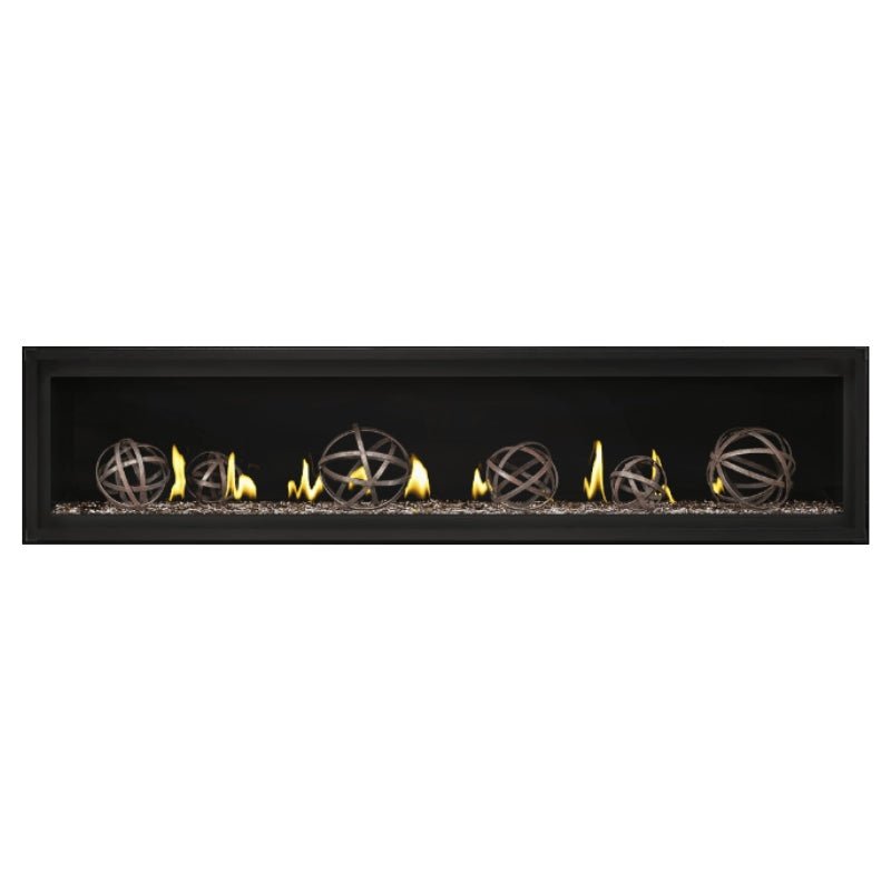 Napoleon Luxuria 74" Linear Direct Vent Gas Fireplace | LVX74NX - by Napoleon | Buy at Agent BBQ