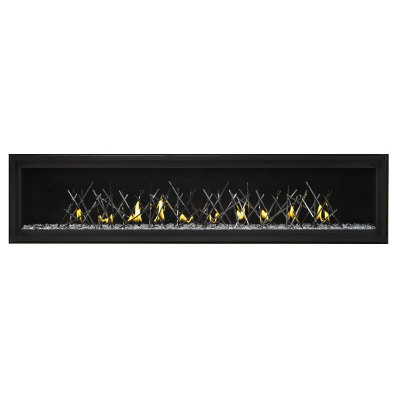 Napoleon Luxuria 74" Linear Direct Vent Gas Fireplace | LVX74NX - by Napoleon | Buy at Agent BBQ