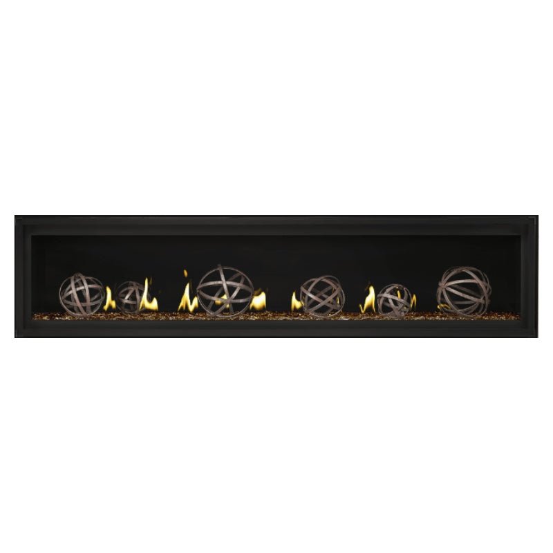 Napoleon Luxuria 74" Linear Direct Vent Gas Fireplace | LVX74NX - by Napoleon | Buy at Agent BBQ