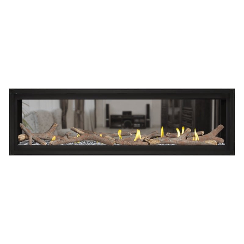 Napoleon Luxuria 74" See Thru Linear Direct Vent Gas Fireplace | LVX74N2X - by Napoleon | Buy at Agent BBQ