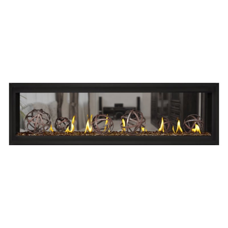Napoleon Luxuria 74" See Thru Linear Direct Vent Gas Fireplace | LVX74N2X - by Napoleon | Buy at Agent BBQ