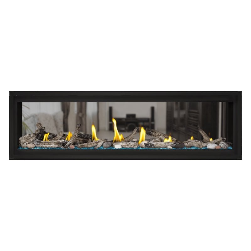 Napoleon Luxuria 74" See Thru Linear Direct Vent Gas Fireplace | LVX74N2X - by Napoleon | Buy at Agent BBQ