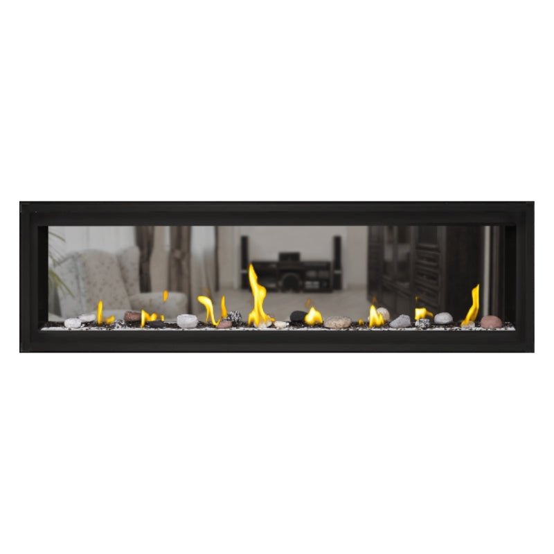 Napoleon Luxuria 74" See Thru Linear Direct Vent Gas Fireplace | LVX74N2X - by Napoleon | Buy at Agent BBQ