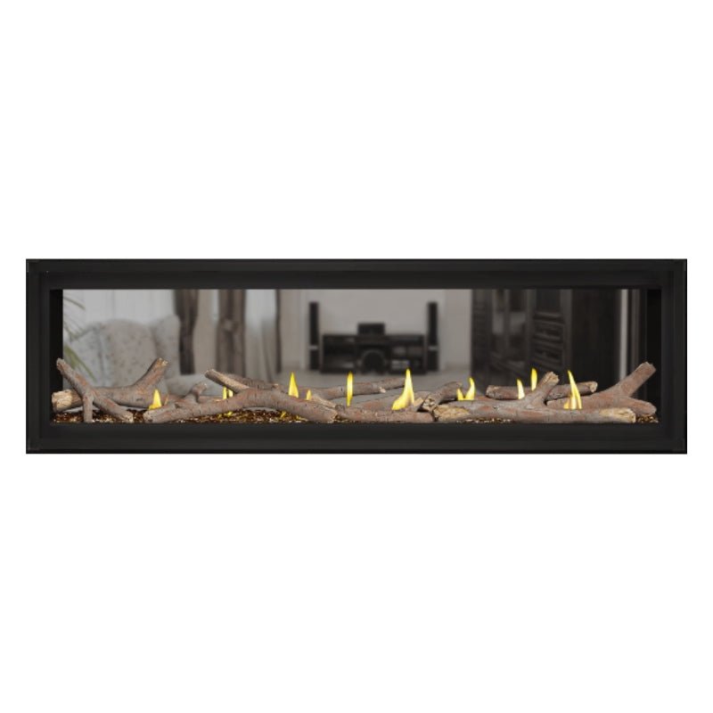Napoleon Luxuria 74" See Thru Linear Direct Vent Gas Fireplace | LVX74N2X - by Napoleon | Buy at Agent BBQ