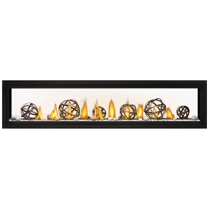 Napoleon Luxuria 74" See Thru Linear Direct Vent Gas Fireplace | LVX74N2X - by Napoleon | Buy at Agent BBQ