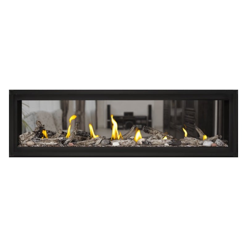 Napoleon Luxuria 74" See Thru Linear Direct Vent Gas Fireplace | LVX74N2X - by Napoleon | Buy at Agent BBQ