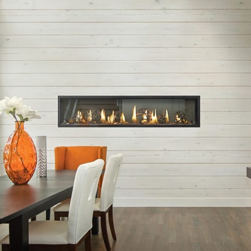 Napoleon Luxuria 74" See Thru Linear Direct Vent Gas Fireplace | LVX74N2X - by Napoleon | Buy at Agent BBQ