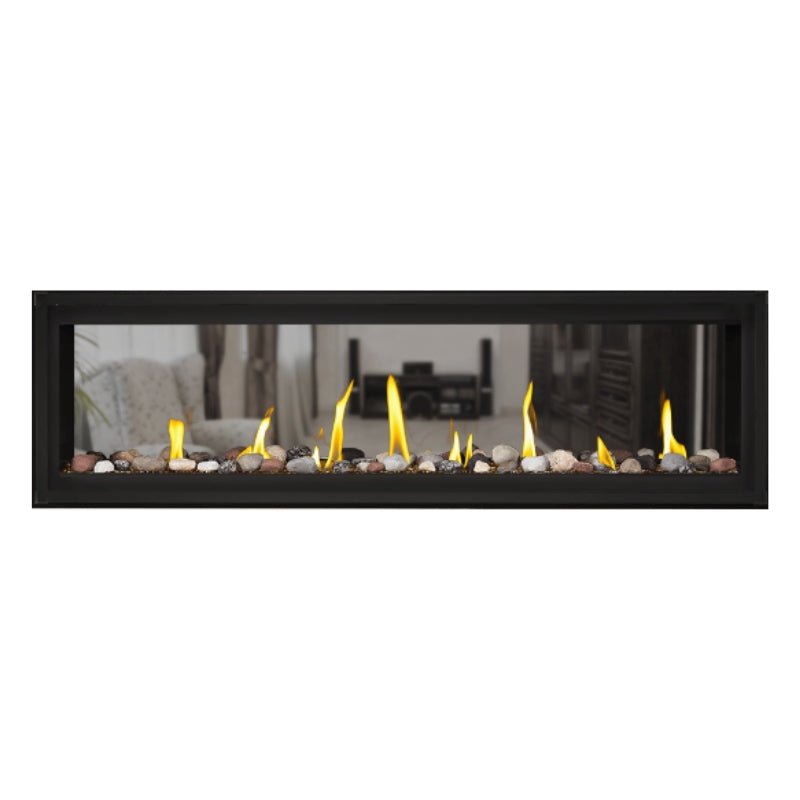 Napoleon Luxuria 74" See Thru Linear Direct Vent Gas Fireplace | LVX74N2X - by Napoleon | Buy at Agent BBQ