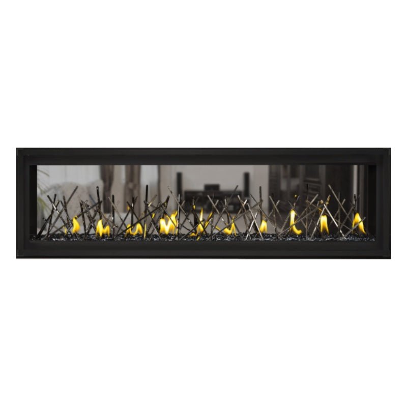 Napoleon Luxuria 74" See Thru Linear Direct Vent Gas Fireplace | LVX74N2X - by Napoleon | Buy at Agent BBQ