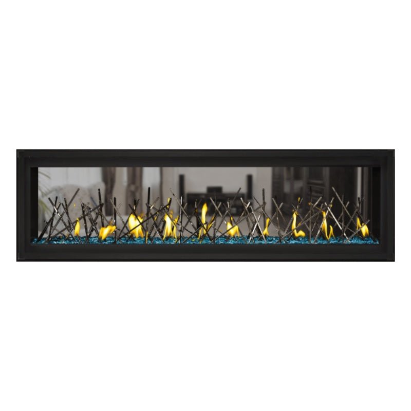Napoleon Luxuria 74" See Thru Linear Direct Vent Gas Fireplace | LVX74N2X - by Napoleon | Buy at Agent BBQ