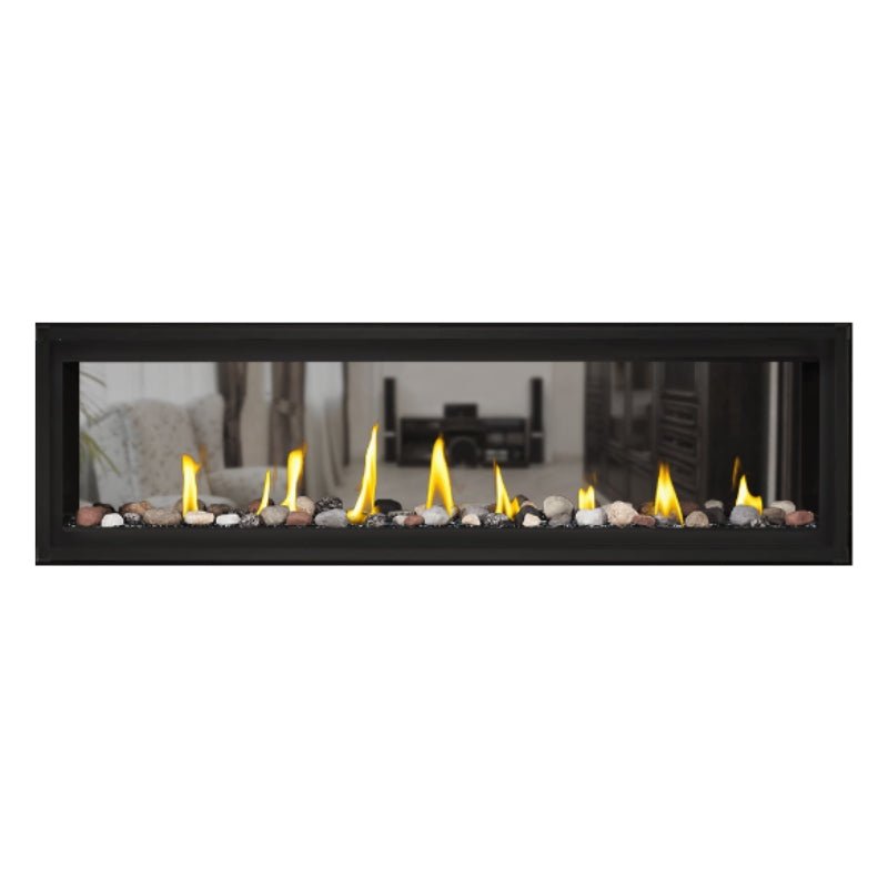 Napoleon Luxuria 74" See Thru Linear Direct Vent Gas Fireplace | LVX74N2X - by Napoleon | Buy at Agent BBQ