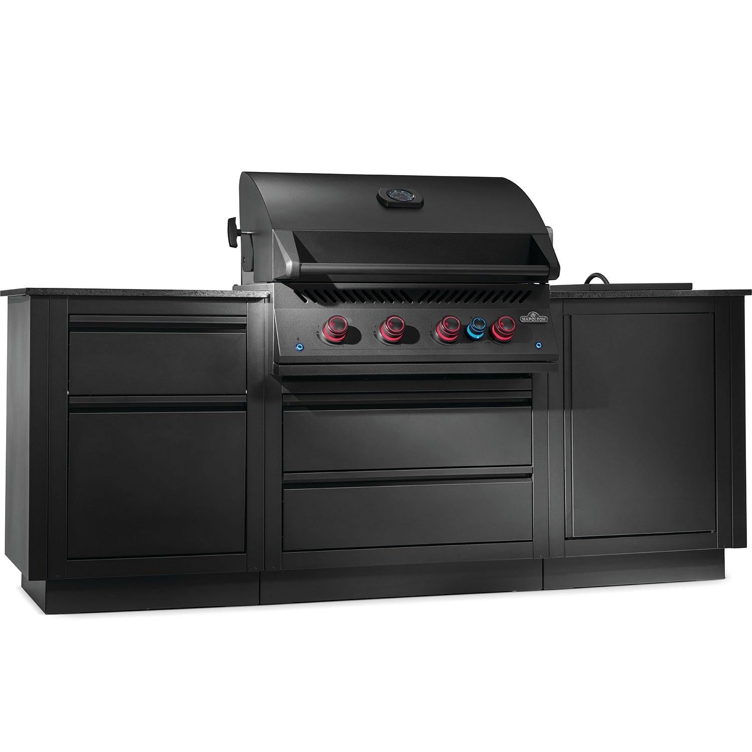 Napoleon OASIS 301 Outdoor Kitchen Island w/ Side Burner & 700 Series 32 - inch Grill Head - ODK301 - BIG32 - Gas Grill by Napoleon | Buy at Agent BBQ