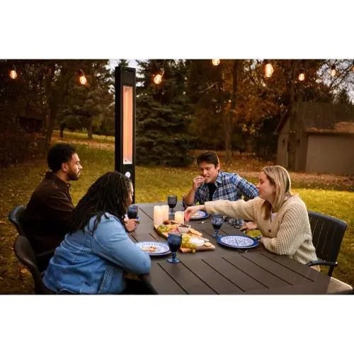 Napoleon Phantom 1500W Freestand Outdoor Electric Infrared Heater - NEOFV80IH - Patio Heater by Napoleon | Buy at Agent BBQ
